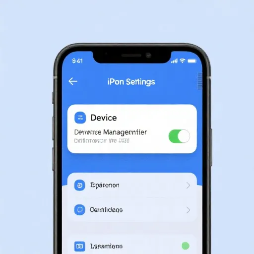 iOS设置界面